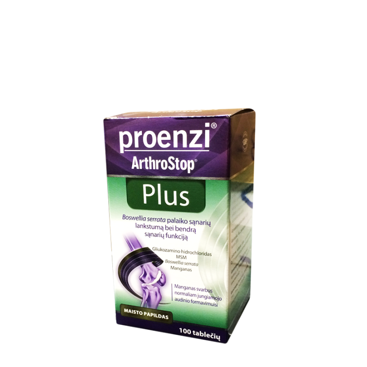 PROENZI ARTHROSTOP PLUS tabletes N100 / WALMARK